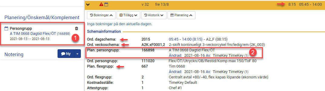 plan ändra persongrupp